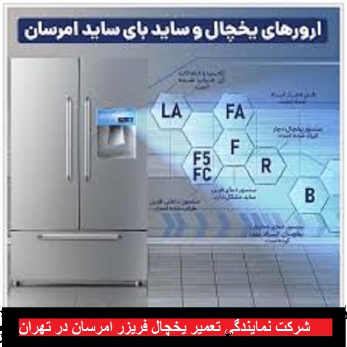 لیست کامل ارورهای یخچال فریزر امرسان|تهران|09105108667